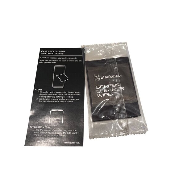 Blackweb Curved Glass Screen Protector for Samsung Galaxy S7 Edge - Picture 2 of 7